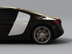 audi r8 Model 3D