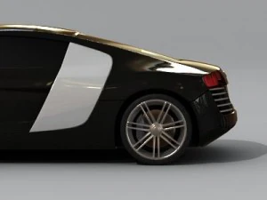 audi r8 3D Model
