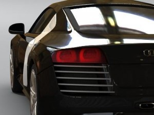 audi r8 Model 3D
