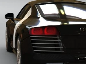 audi r8 3D Model