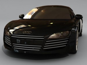 audi r8 Model 3D