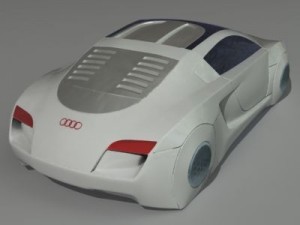 audi rsq 3D मॉडल