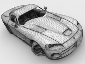dodge viper srt10 3D Model