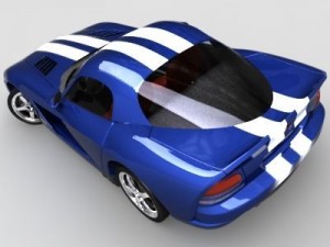 dodge viper srt10 3D Model