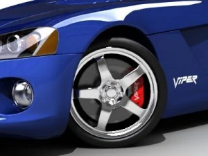 dodge viper srt10 3D Model