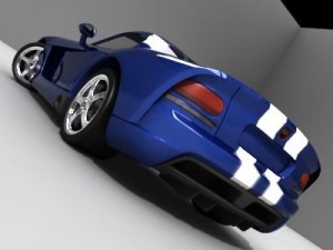 dodge viper srt10 3D Model
