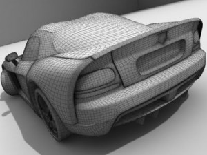 dodge viper srt10 3D Model