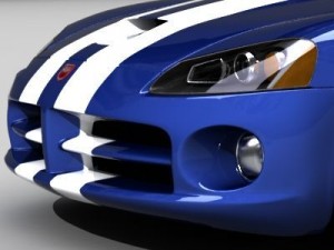 dodge viper srt10 3D Model