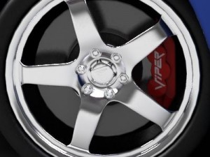 dodge viper srt10 3D Model