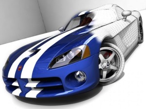 dodge viper srt10 3D Model