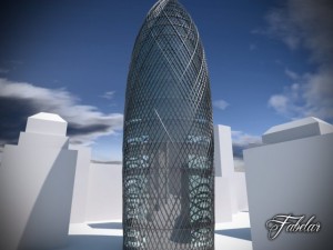 building 19 3D Model