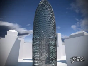 building 19 3D Model