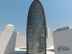 building 19 3D Model