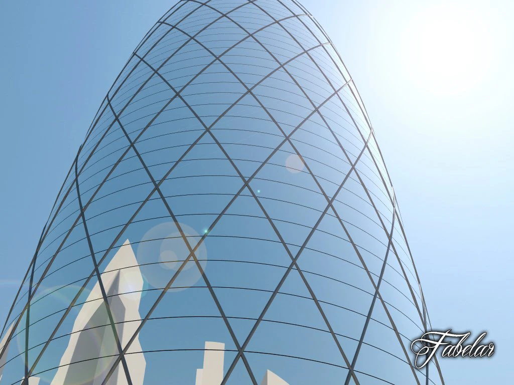 building 20 3D Model .c4d .max .obj .3ds .fbx .stl .blend