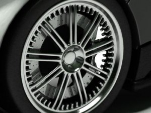 pagani zonda f Model 3D