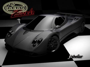 pagani zonda f 3D Model