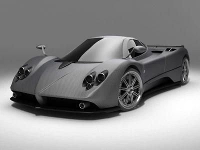 pagani zonda f 3D Model .c4d .max .obj .3ds .fbx .stl .blend 