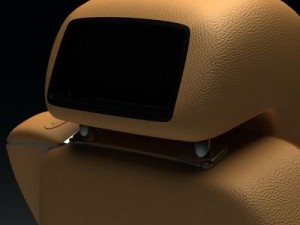 car seat sl 09 Model 3D