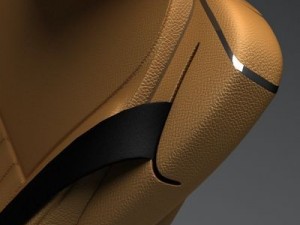 car seat sl 09 Model 3D