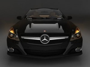 mercedes sl 2009 3D 模型