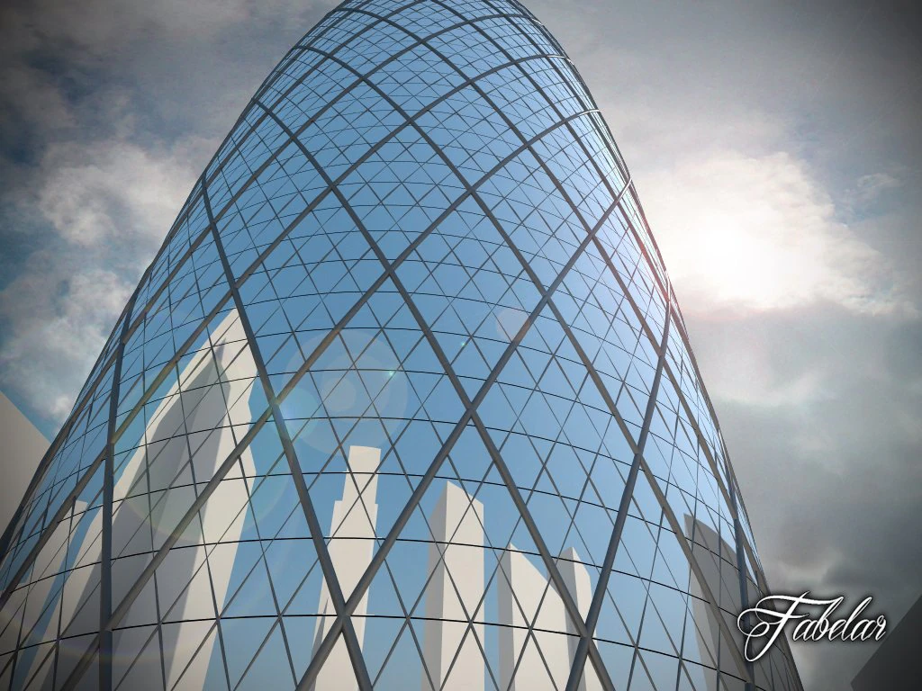 building 21 3D Model .c4d .max .obj .3ds .fbx .stl .blend 