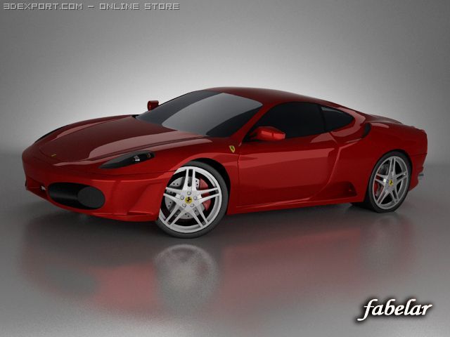 ferrari f430 Modello 3D .c4d .max .obj .3ds .fbx .stl .blend 