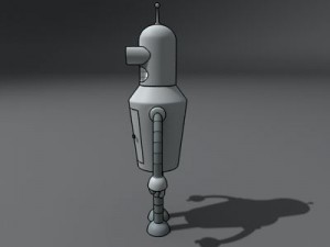 bender 3D-Modell