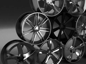 rims collection 3D Model