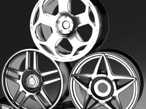 rims collection 3D Модель