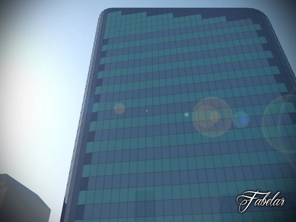 building 25 3D Model .c4d .max .obj .3ds .fbx .stl .blend