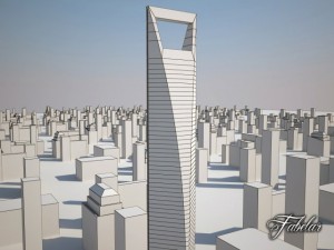 buildin 28 shangai wfc Modèle 3D