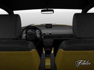 audi s1 sportback std mat 3Dモデル