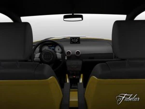 audi s1 sportback std mat 3D Model