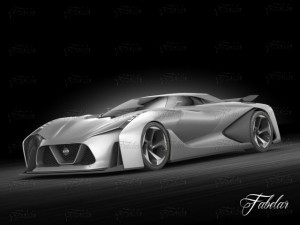 nissan 2020 concept 3D 模型