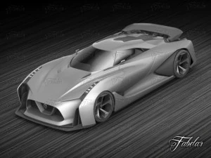 nissan 2020 concept 3D Model