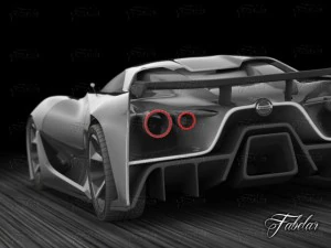 nissan 2020 concept 3D Model