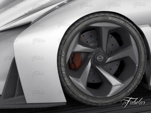 nissan 2020 concept 3D मॉडल