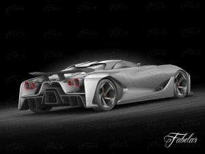 nissan 2020 concept 3D Model