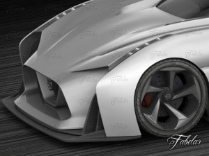 nissan 2020 concept 3D मॉडल