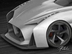 nissan 2020 concept 3D Model