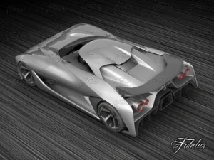 nissan 2020 concept 3D Model