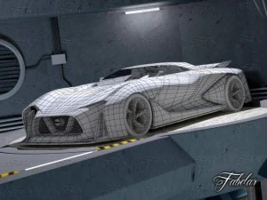 nissan 2020 concept 3D Model