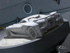 nissan 2020 concept 3D Model