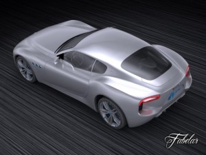 maserati alfieri 3D Модель