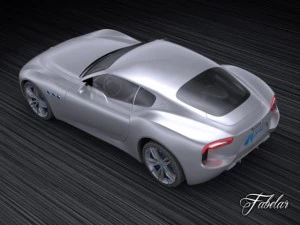 maserati alfieri 3D Model