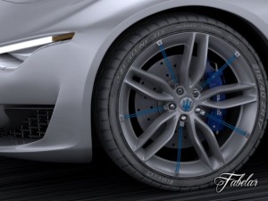 maserati alfieri 3D Модель