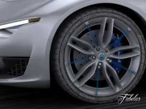 maserati alfieri 3D Model