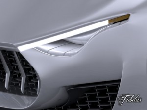maserati alfieri 3D Модель