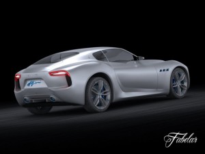 maserati alfieri 3D Модель