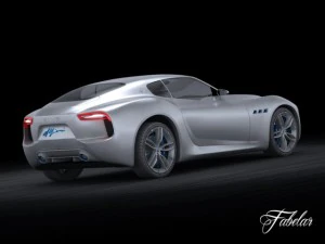 maserati alfieri 3D Model